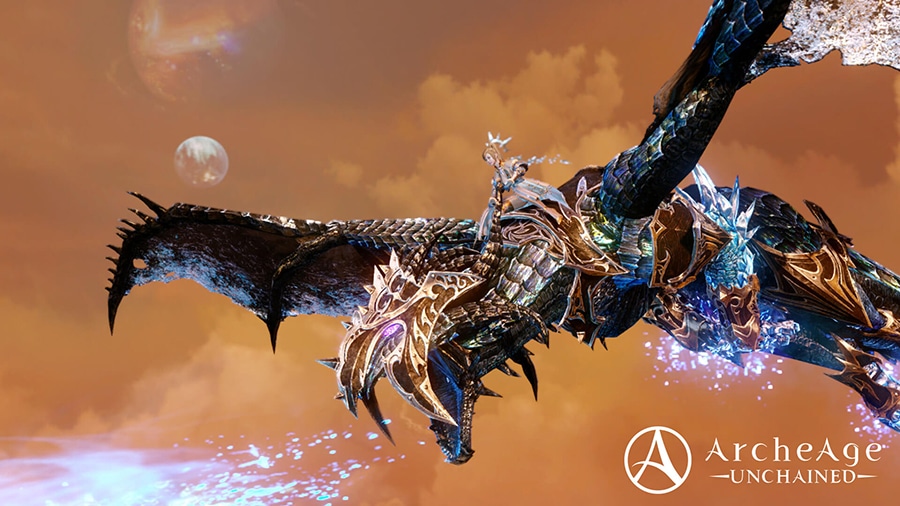 ArcheAge Unchained Dragon Mount