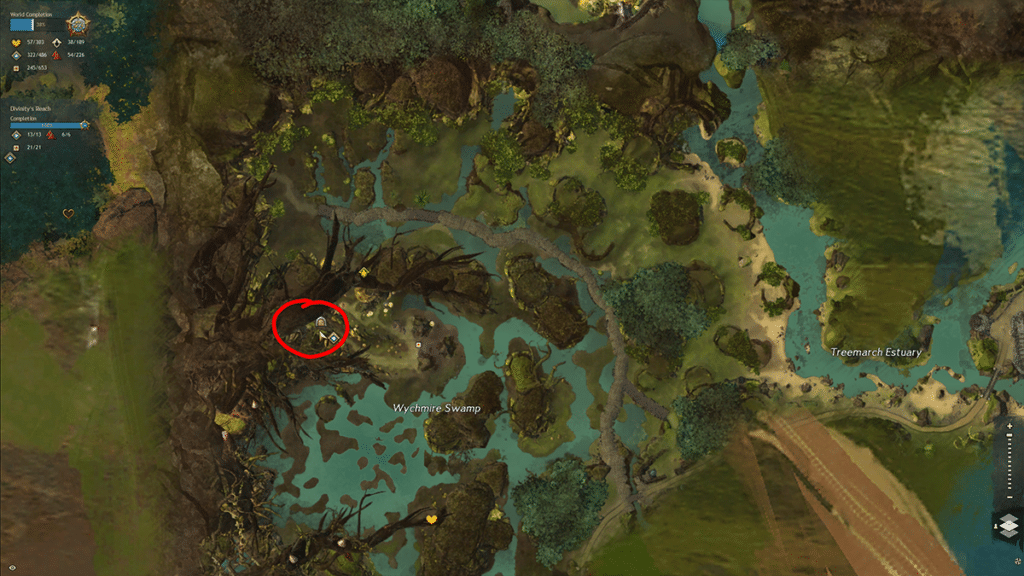 Guild Wars 2 Dungeon Location