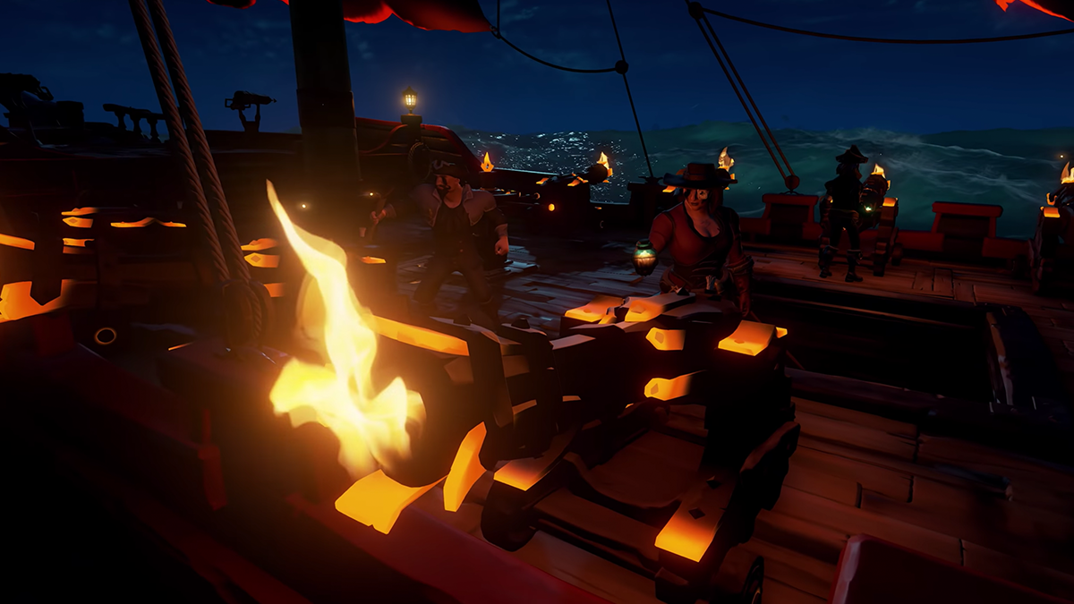 Sea of Thieves Firebomb Content Update