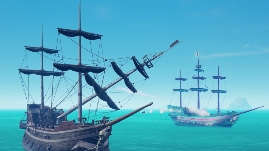 sea of thieves collapsed mast