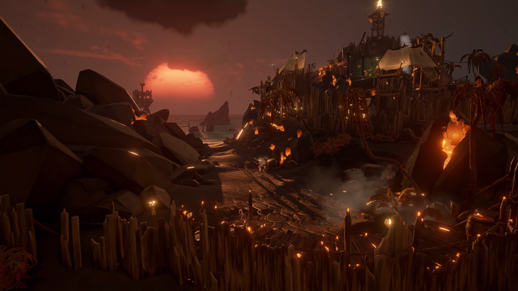 Molten Sands Fortress Sea of Thieves