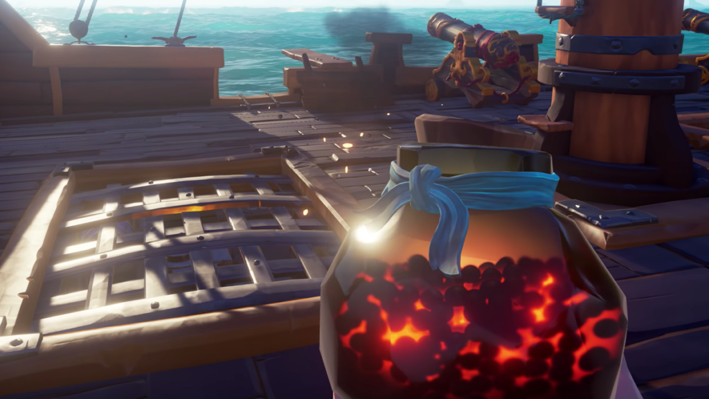 Sea of Thieves Blunderbomb throwable weapon