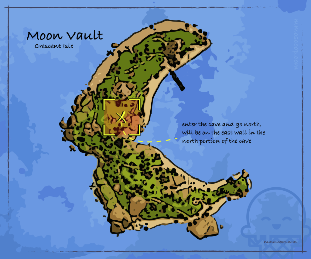 Moon Totem Vault Location on Crescent Isle