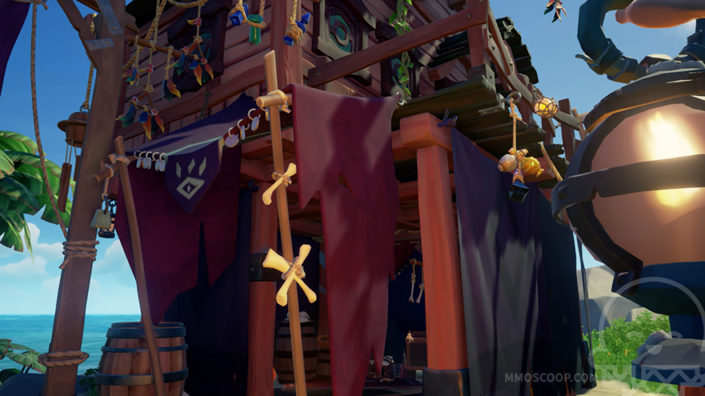 order of souls tent on all outposts sea of thieves
