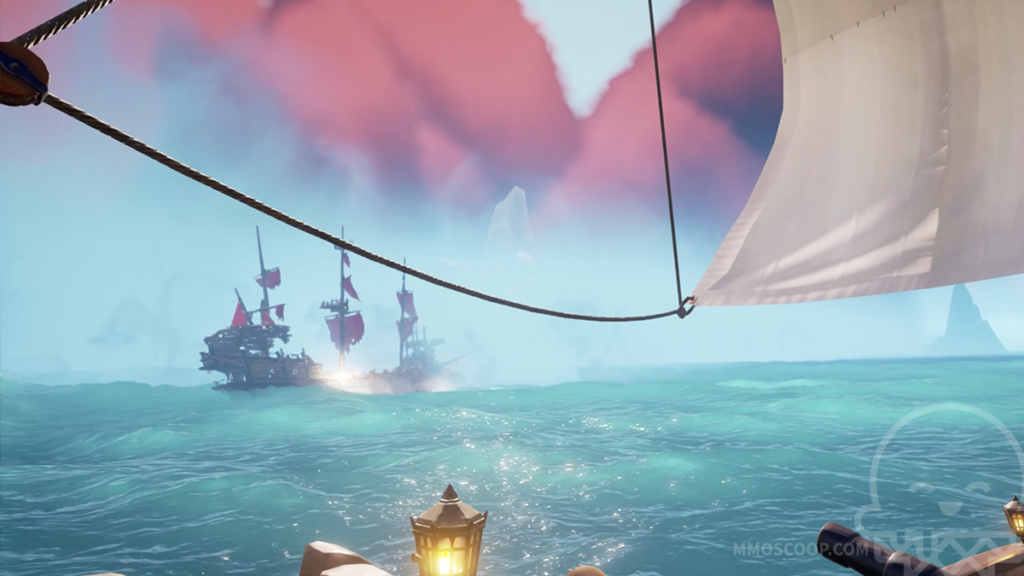 ghost ship sailing in SOT