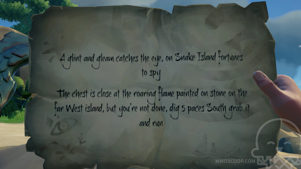 riddle example in sea of thieves
