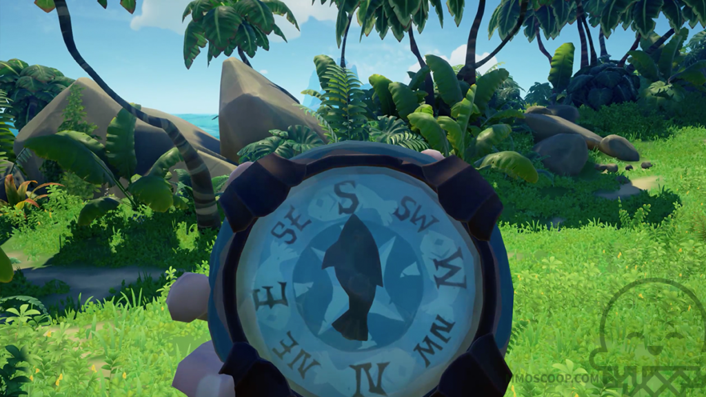 compass sea of thieves 
